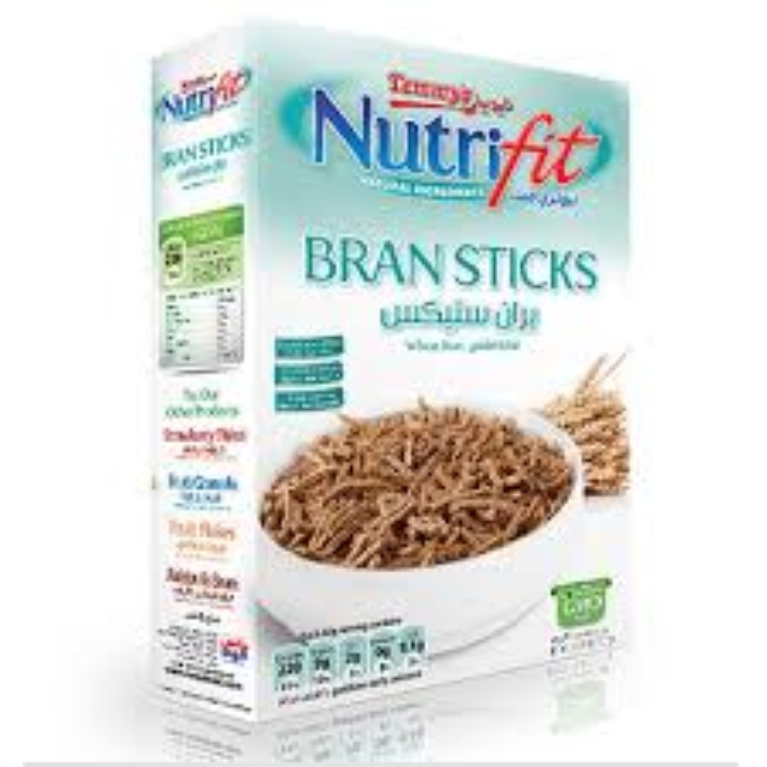 TEMMY'S NUTRIFIT BRAN STICKS(STRAWBERRY) 375G